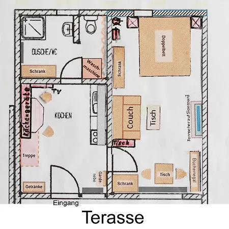 Maison d'hôtes Apartment-pension Im Eichenweg Waldachtal